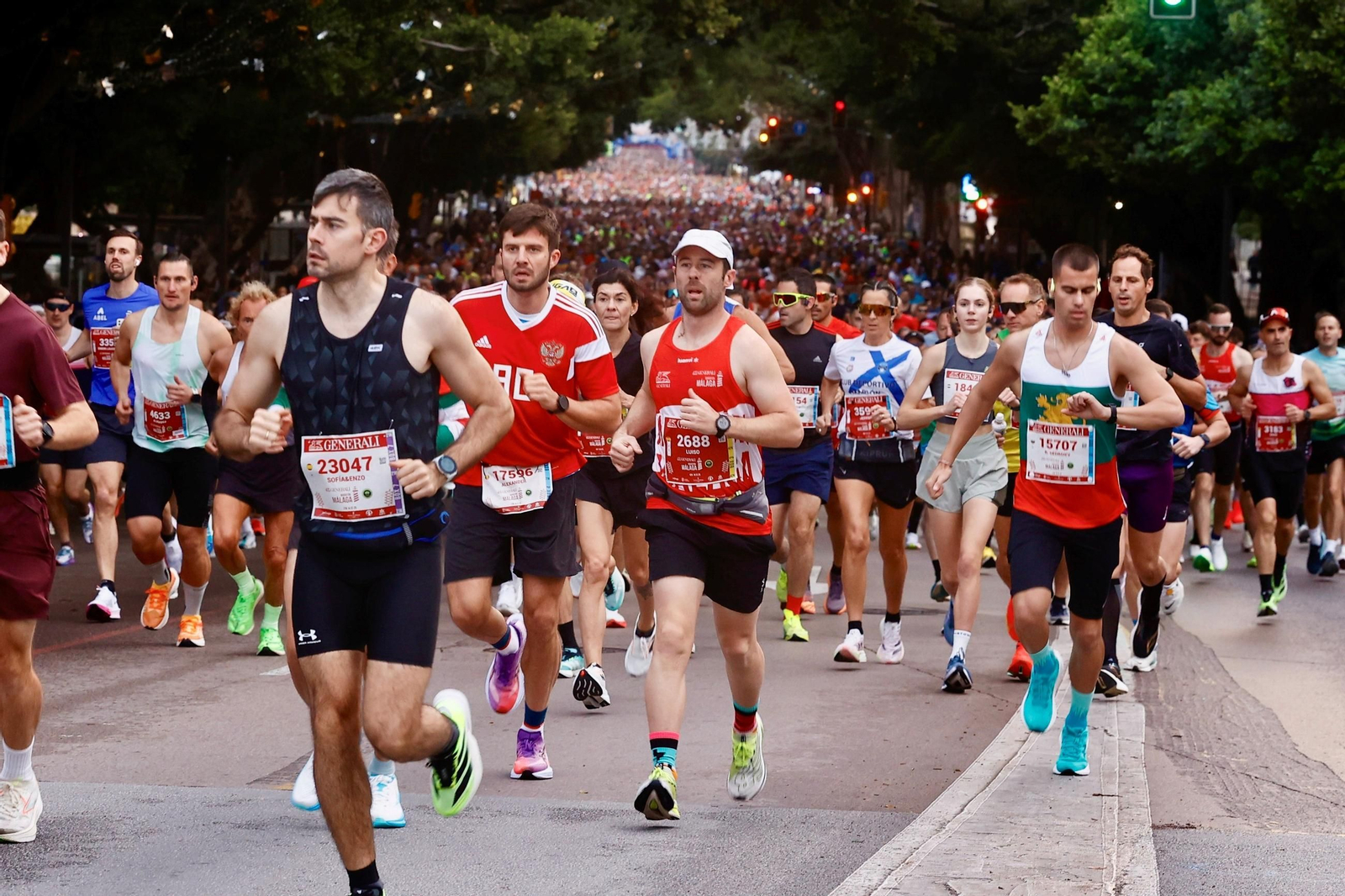 Las fotos de la Maratón de Málaga 2025