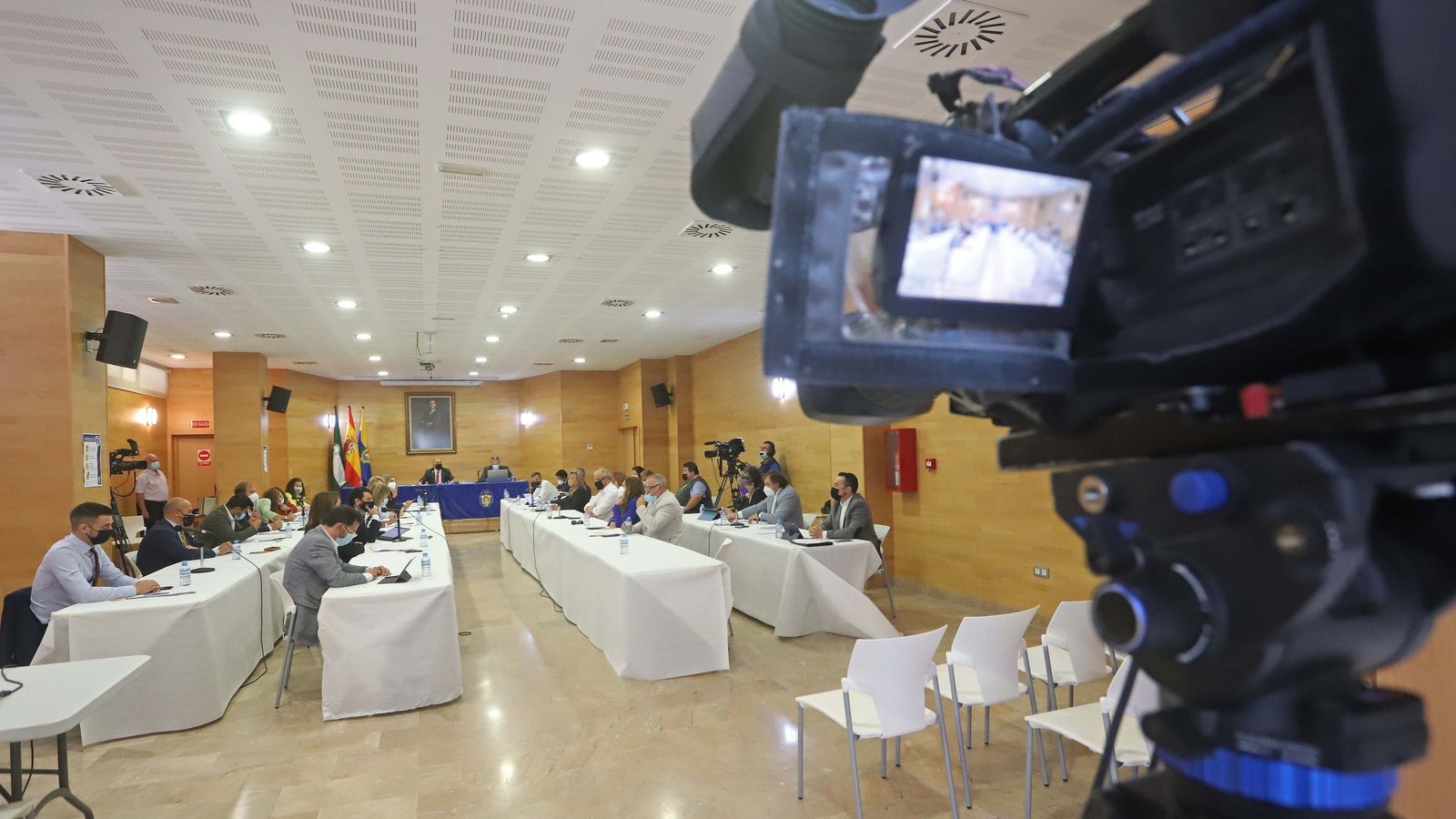 Pleno celebrado en el centro documental José Luis Cano de Algeciras