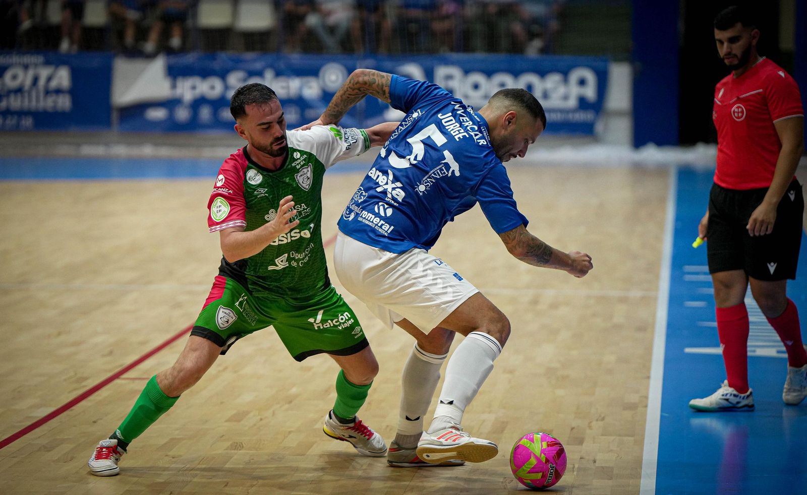 Imágenes del partido de futbolsala entre el Xerez Toyota - Cádiz Virgili