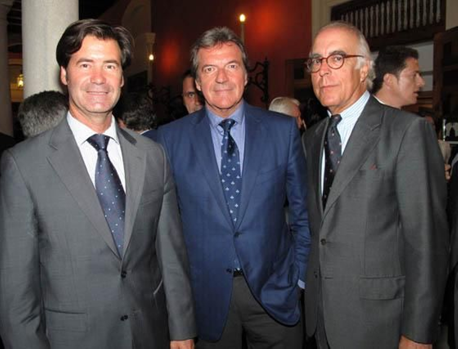 Miguel Rus (Heliopol), Francisco Javier de Aspe (Navicoas) y Augusto Lahoré (Cámara).

Foto: Victoria Ramírez