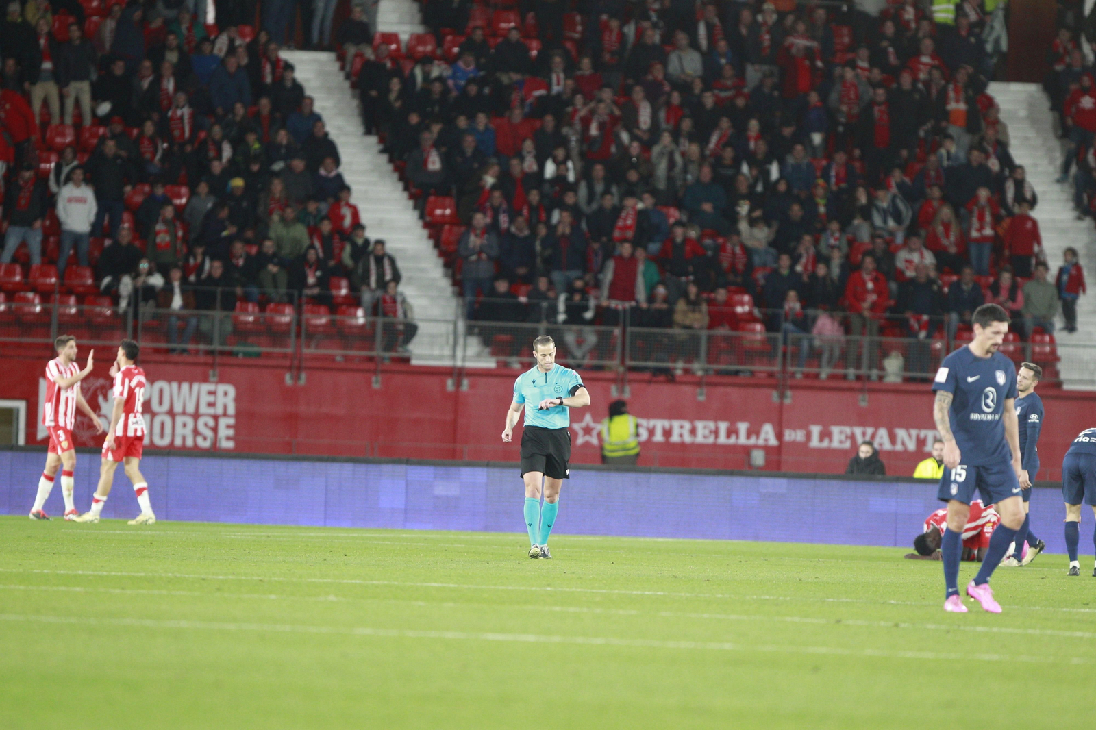 Las mejores imágenes del partido U.D. Almería-Atlético de Madrid