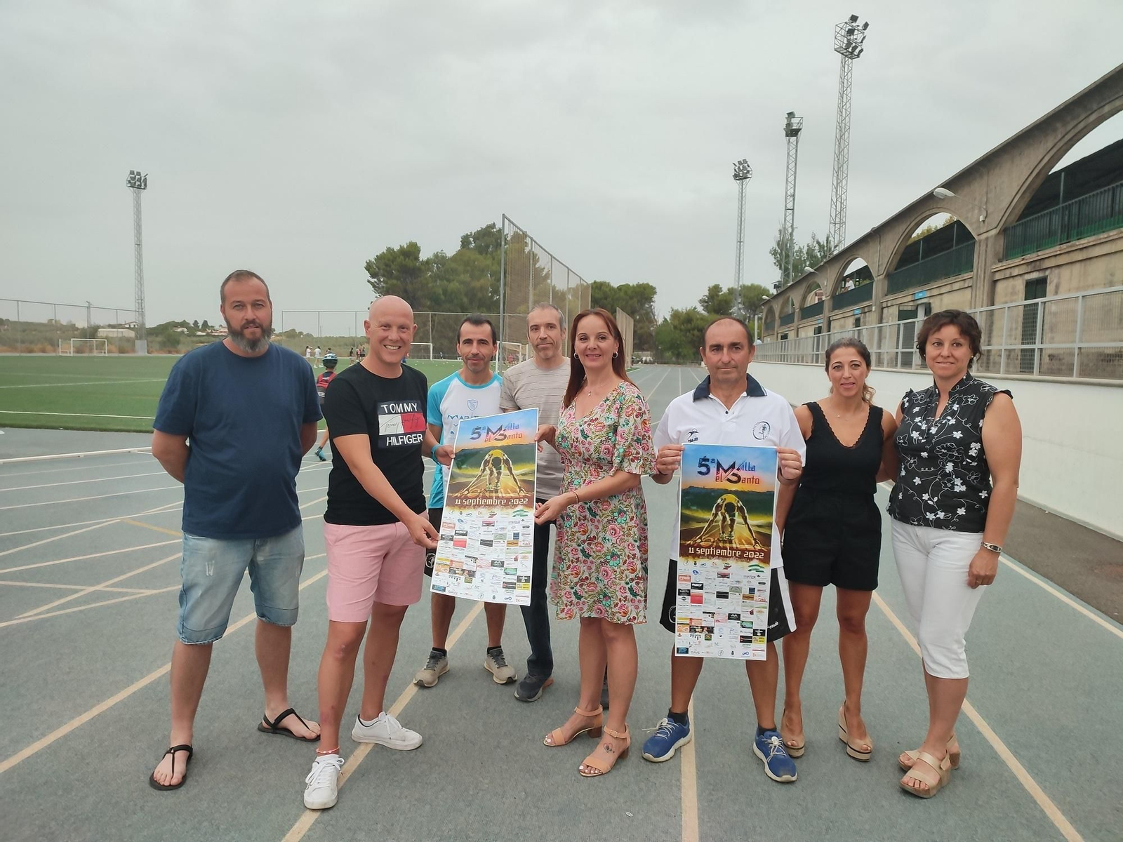 Presentación de la Milla El Santo en Montilla.