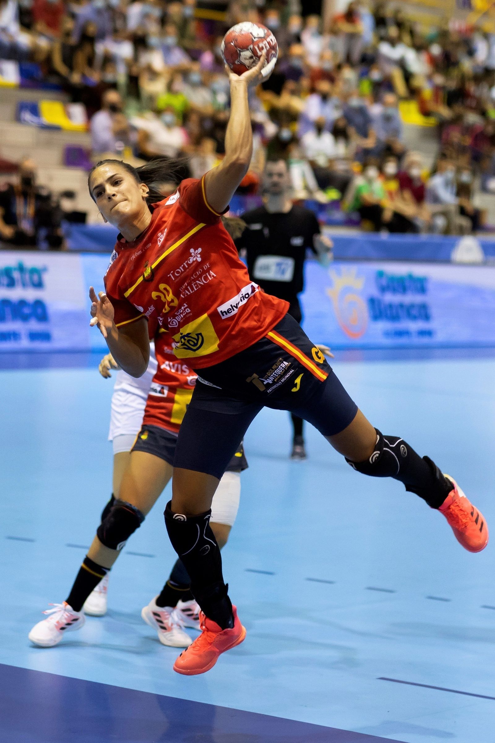 El España-Eslovaquia de Antequera, en fotos