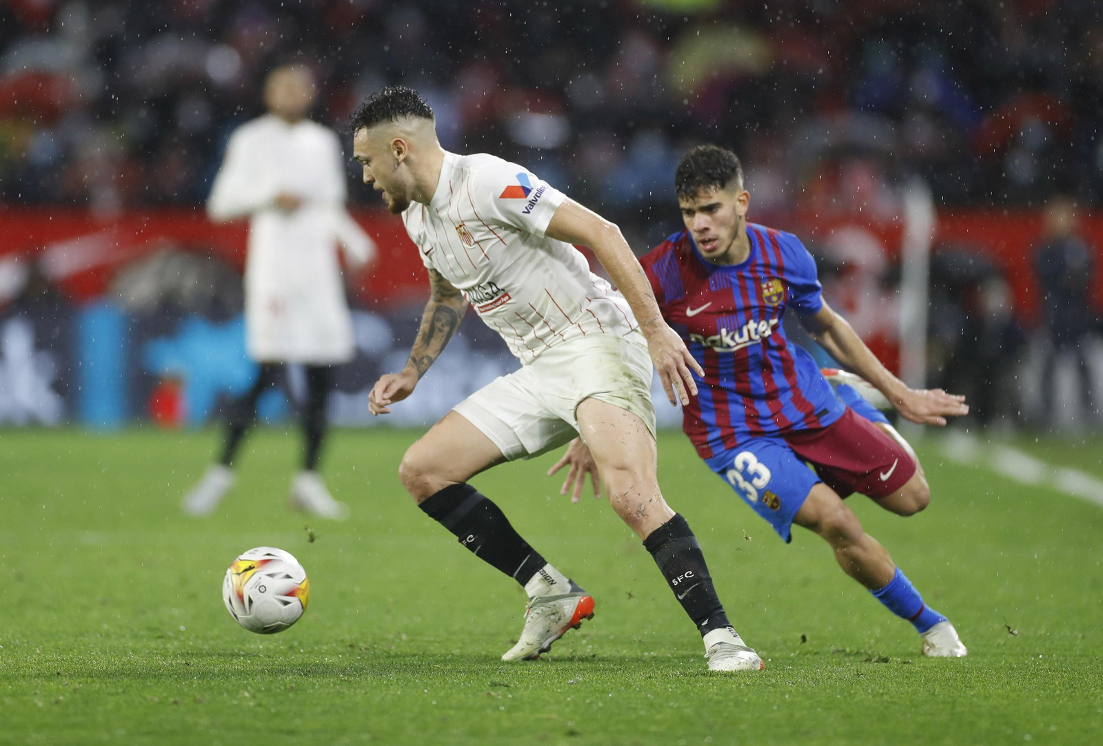 Las imágenes del Sevilla fc-Barcelona