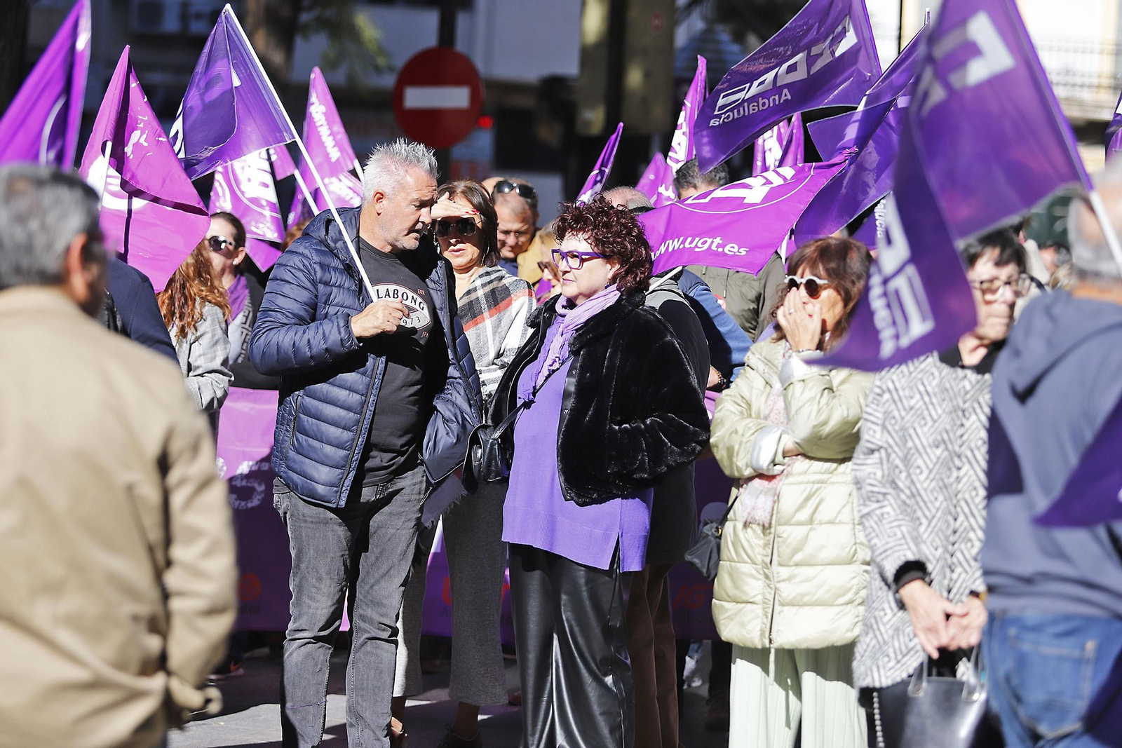 Imágenes de la manifestación del 25N contra la violencia hacia la mujer