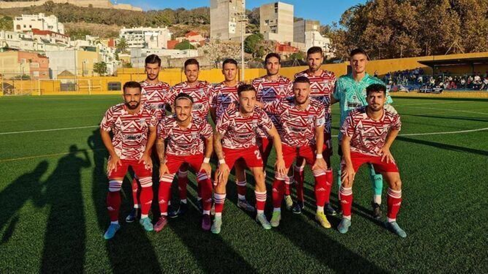 Formación que presentó el Xerez CD en el partido de la primera vuelta contra el Ceuta B.