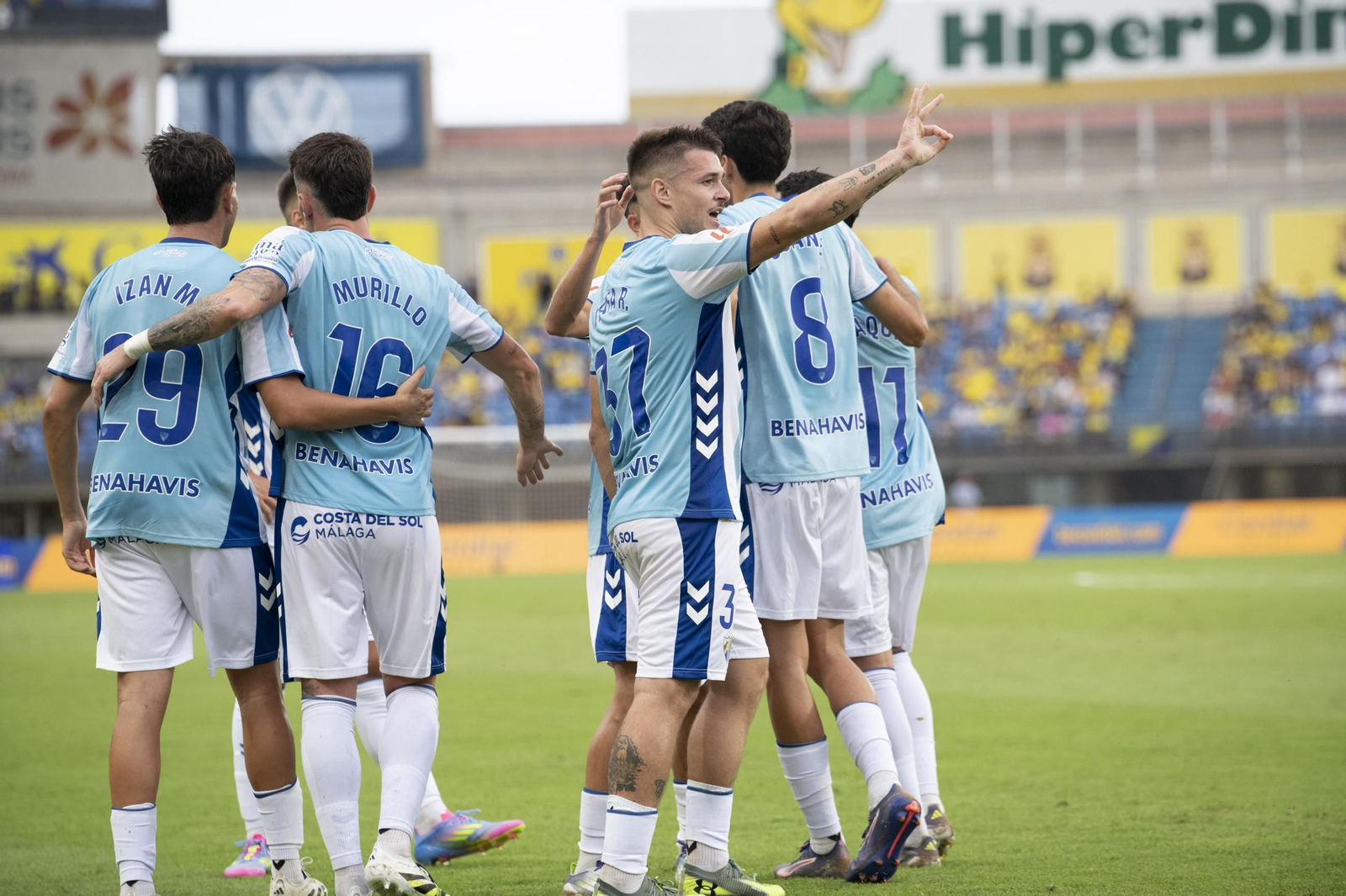 Las fotos de Las Palmas-Málaga CF