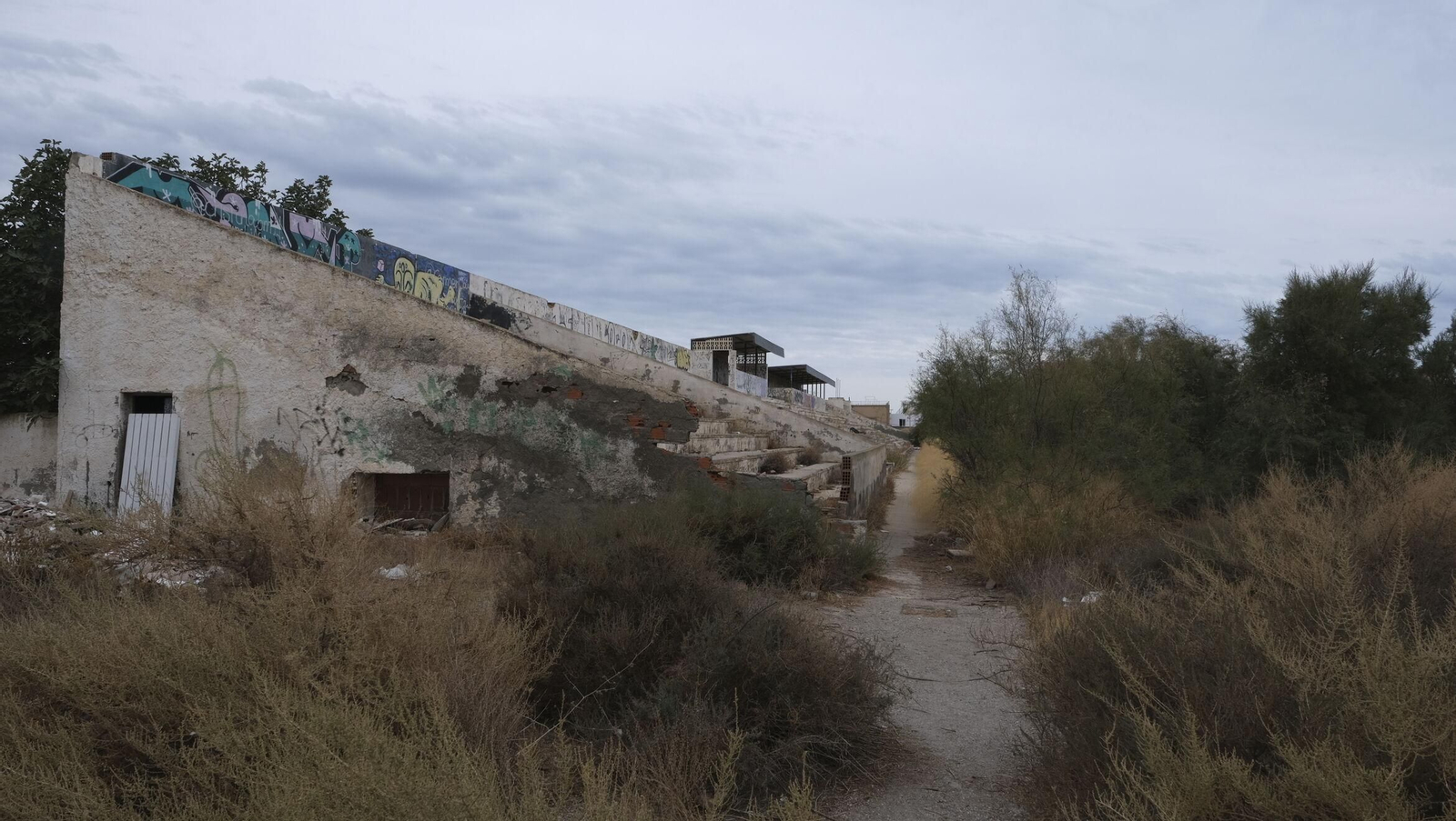Antiguo campo de fútbol de la Federación Andaluza en La Cañada.