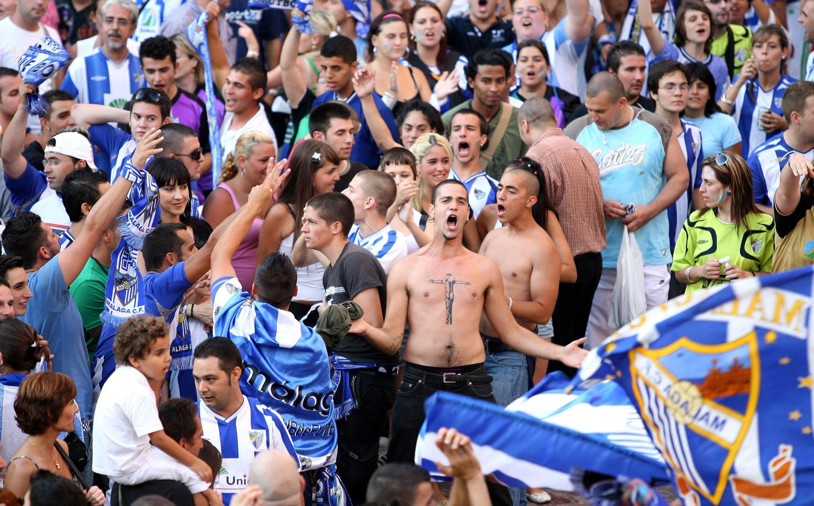 Las fotos del último ascenso del Málaga CF a Primera División