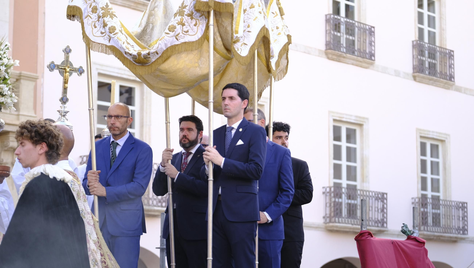 Procesión del Corpus Christi de Almería, en imágenes