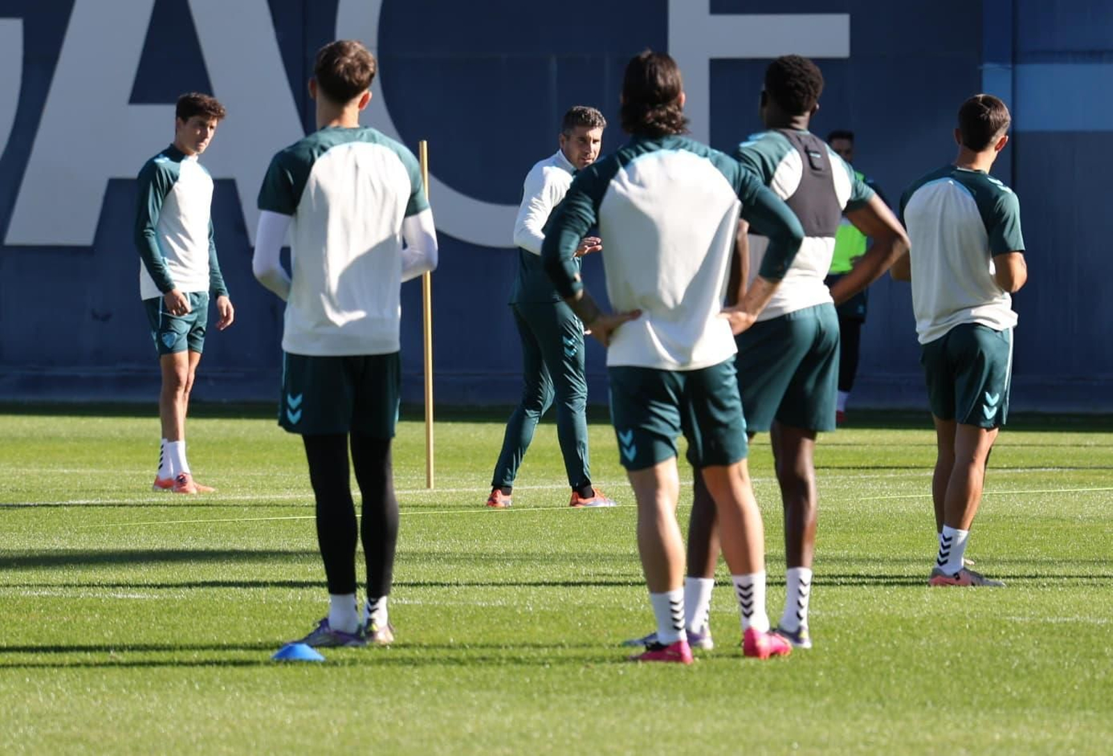 Juan Carlos Andrés ya ejerce como mano derecha de Funes en el Málaga CF