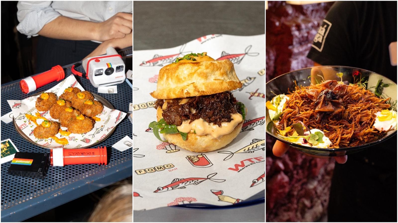 Croquetas, 'El Cordobés' y fideos tostados de Fomo.