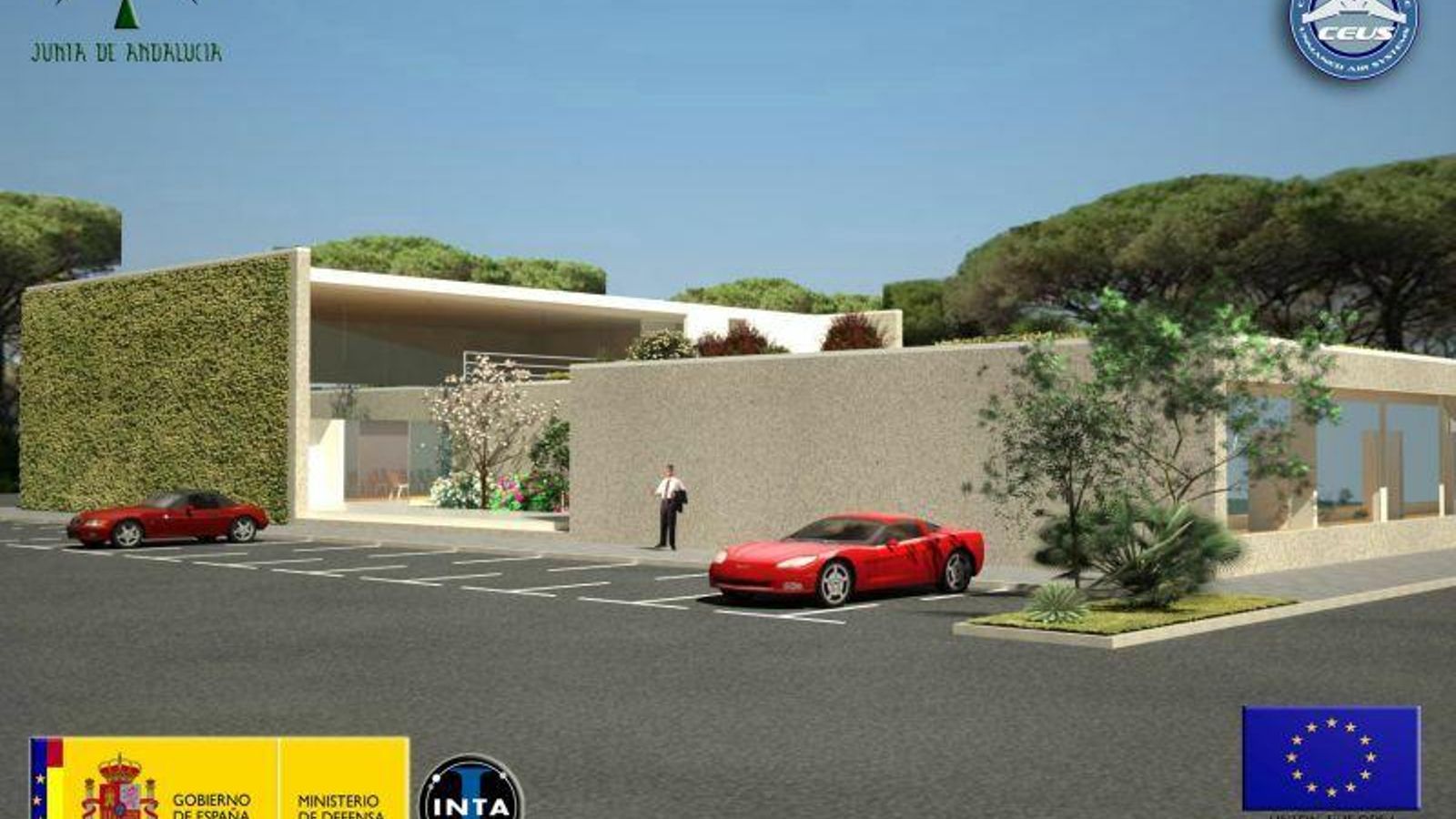 Uno de los edificios que compondrán el complejo del CEUS.