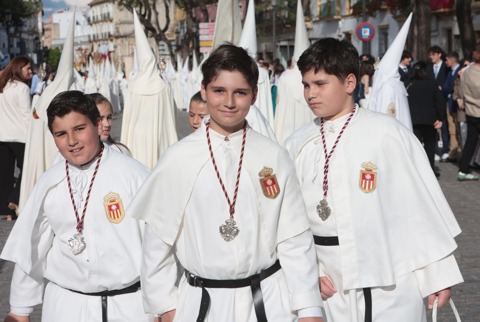 La Hermandad del Transporte en imágenes el Domingo de Ramos del 2025 en Jerez
