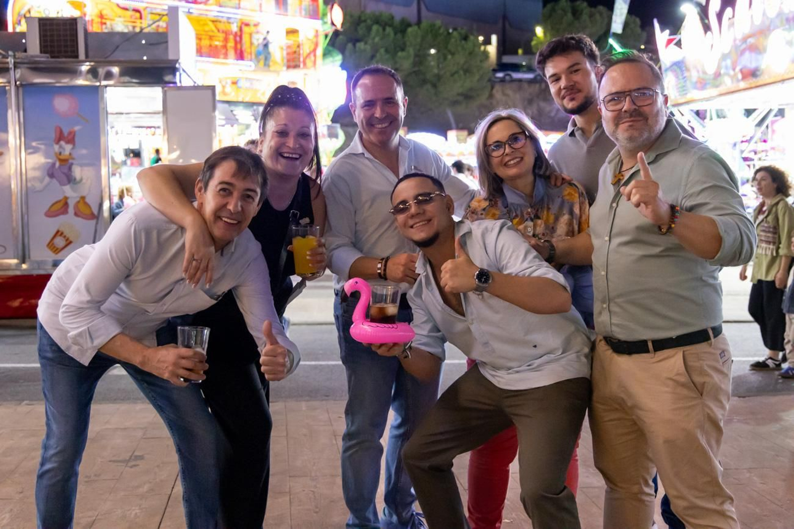 Así disfrutan los jiennenses de feria de San Lucas