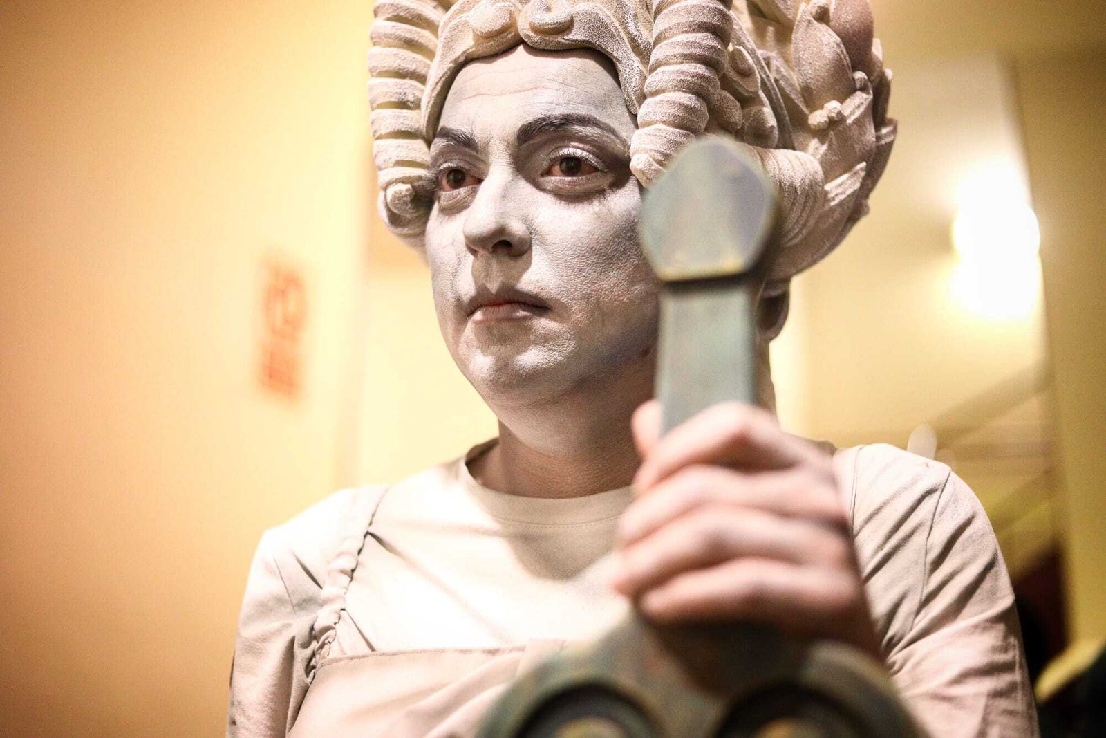 Ambiente en camerinos