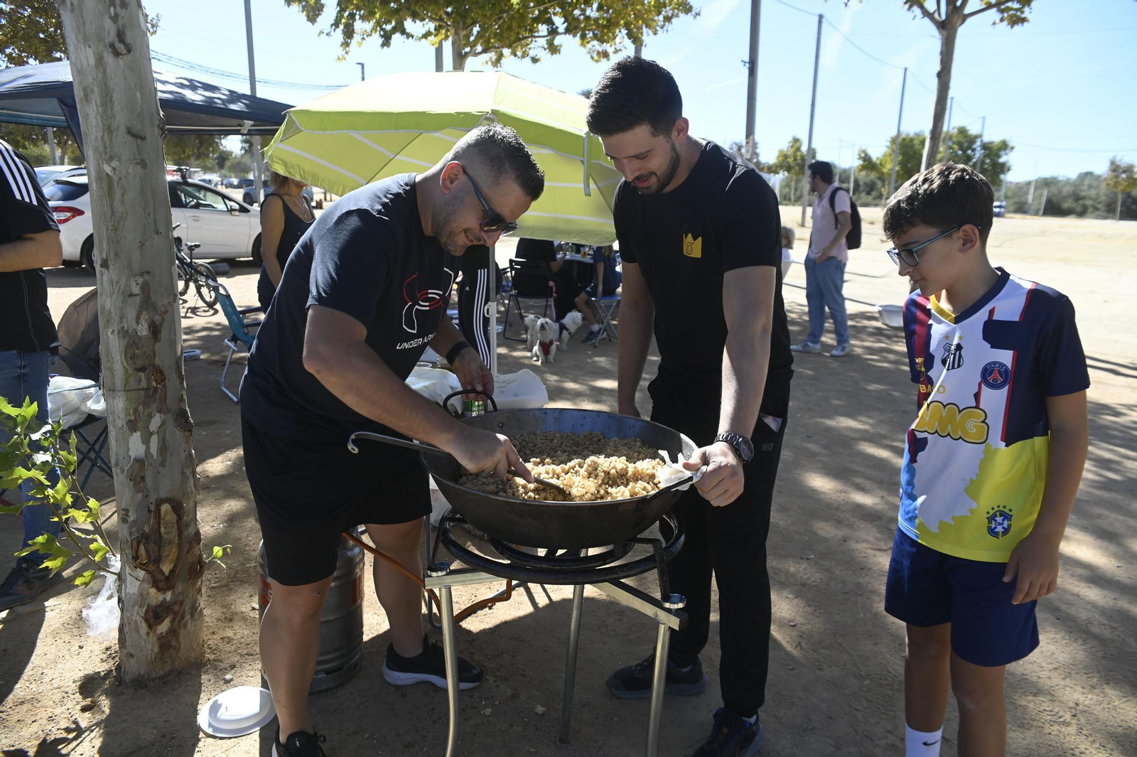 Los peroles se trasladan a El Arenal por San Rafael, en imágenes