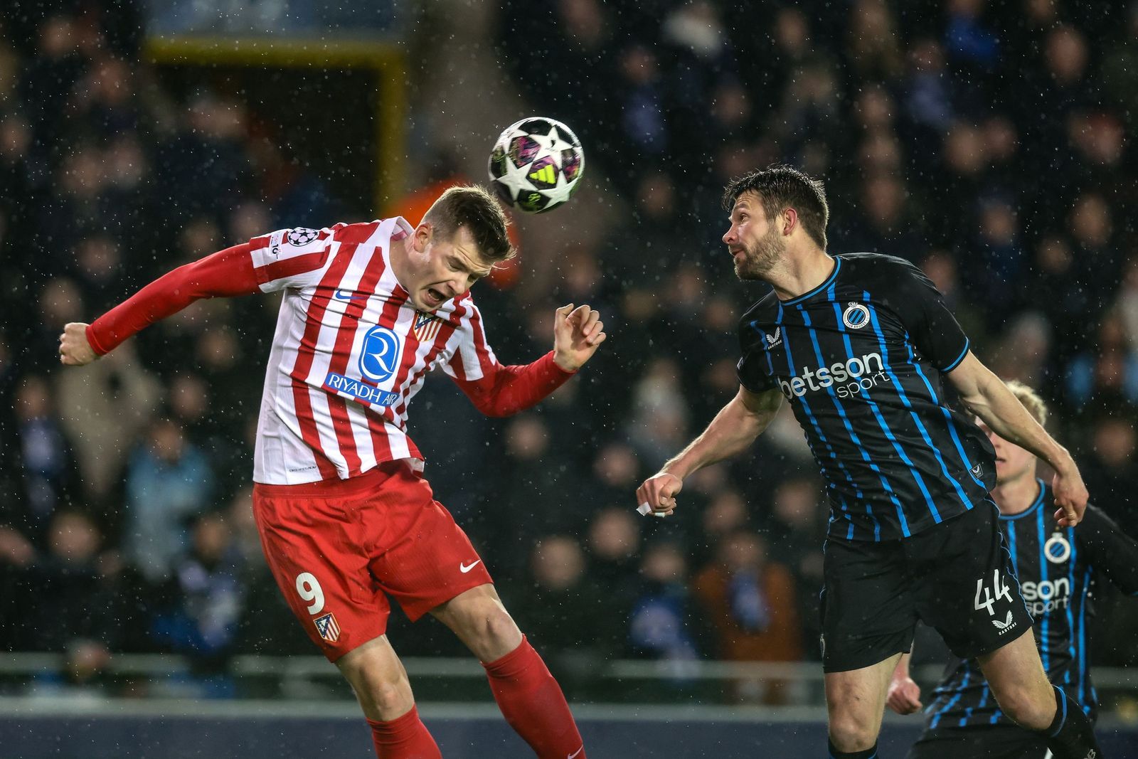 Las fotos del Brujas-Atlético de Madrid