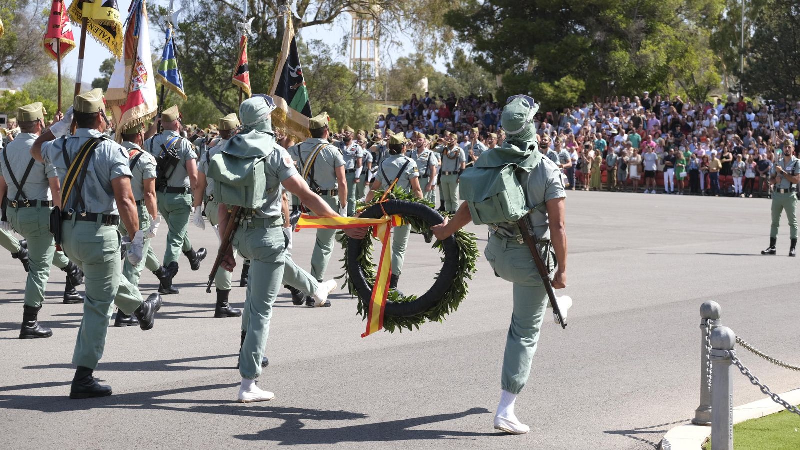 La Legión celebra sus 102 años con la misma vocación de servir en vanguardia.
