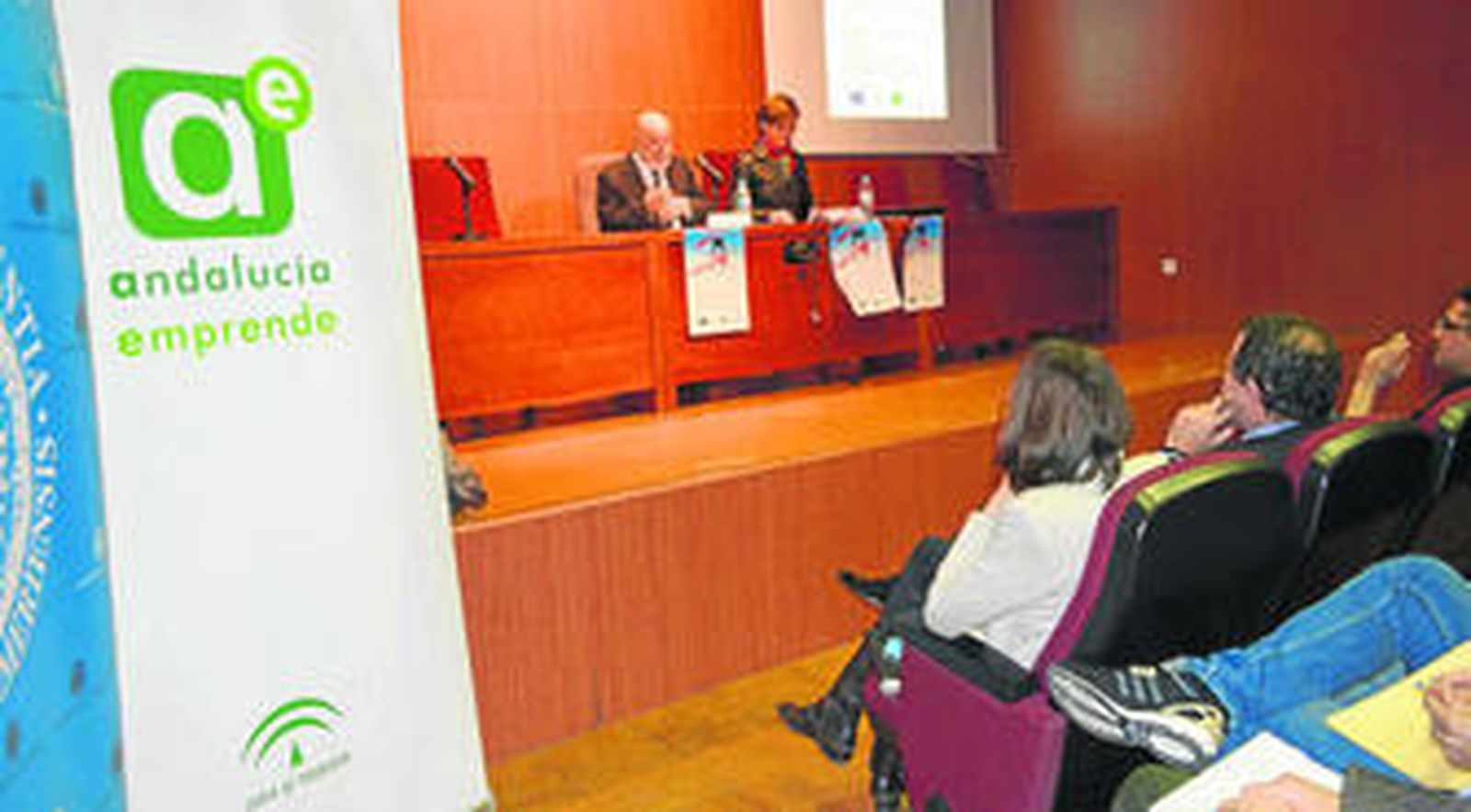 Ayer se clausuró el Aula Andalucía Emprende que dio comienzo a comienzos del pasado mes de octubre.