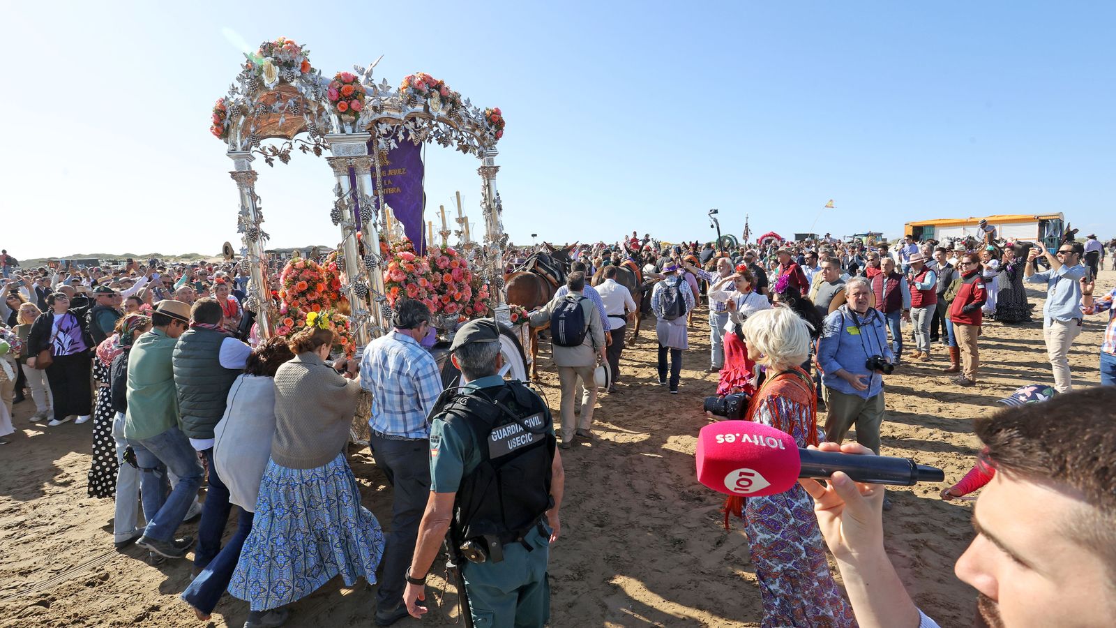 La Hermandad del Rocío de Jerez inicia su camino