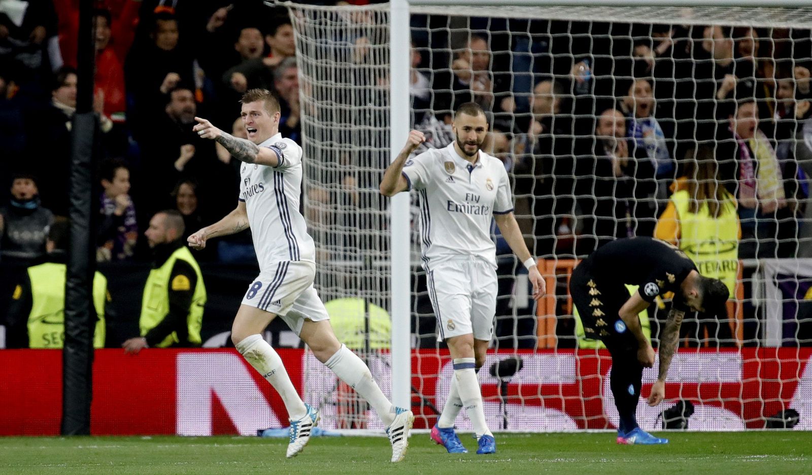 El Madrid-Nápoles de 'Champions'