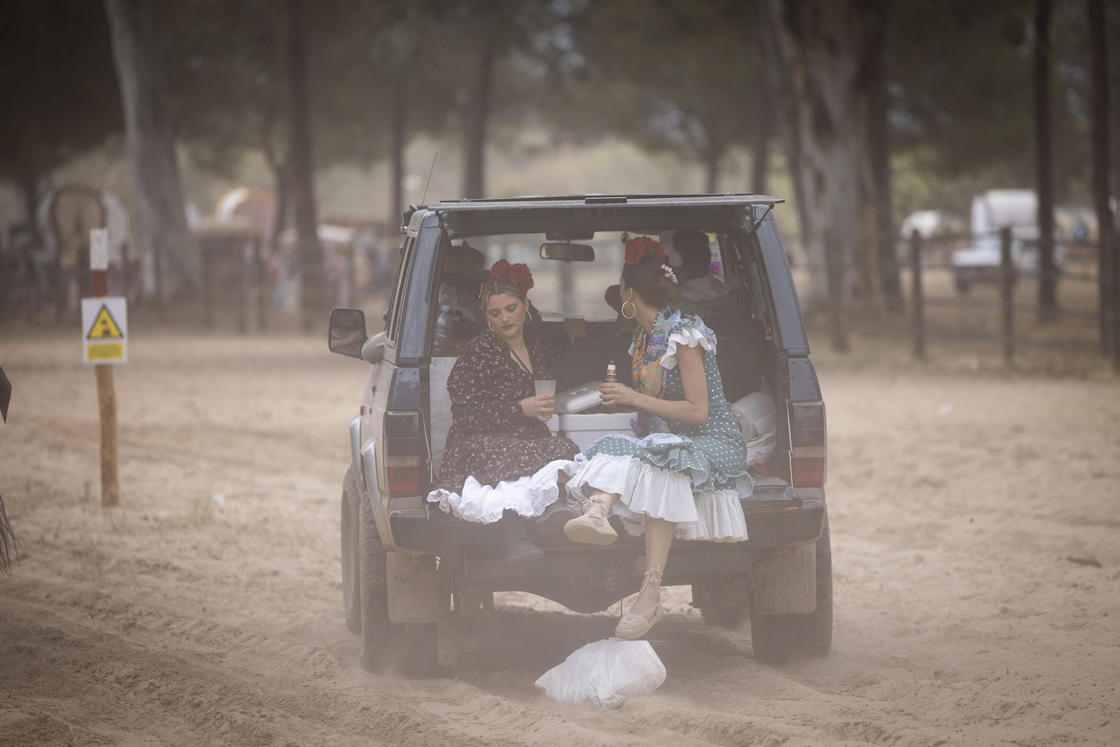 Las hermandades del Rocío en la Raya Real, todas las fotos