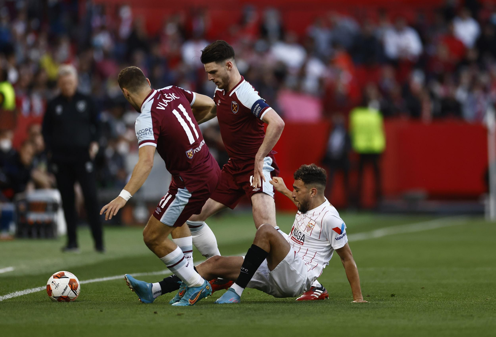 Las imágenes del Sevilla-West Ham