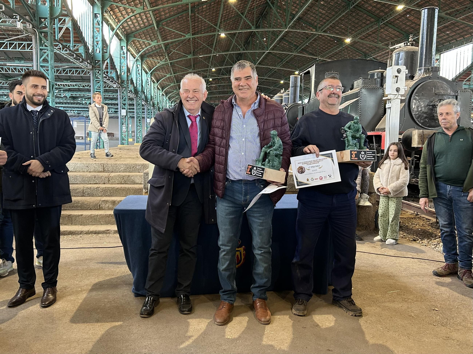 El concurso de entibadores mineros de Peñarroya-Pueblonuevo, en imágenes