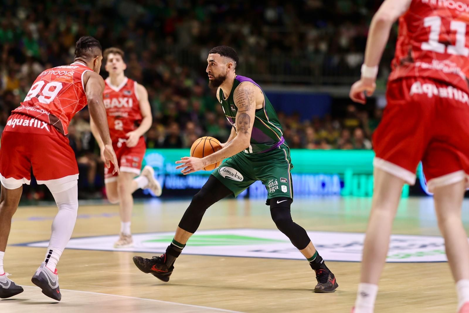 Chris Duarte, en acción.