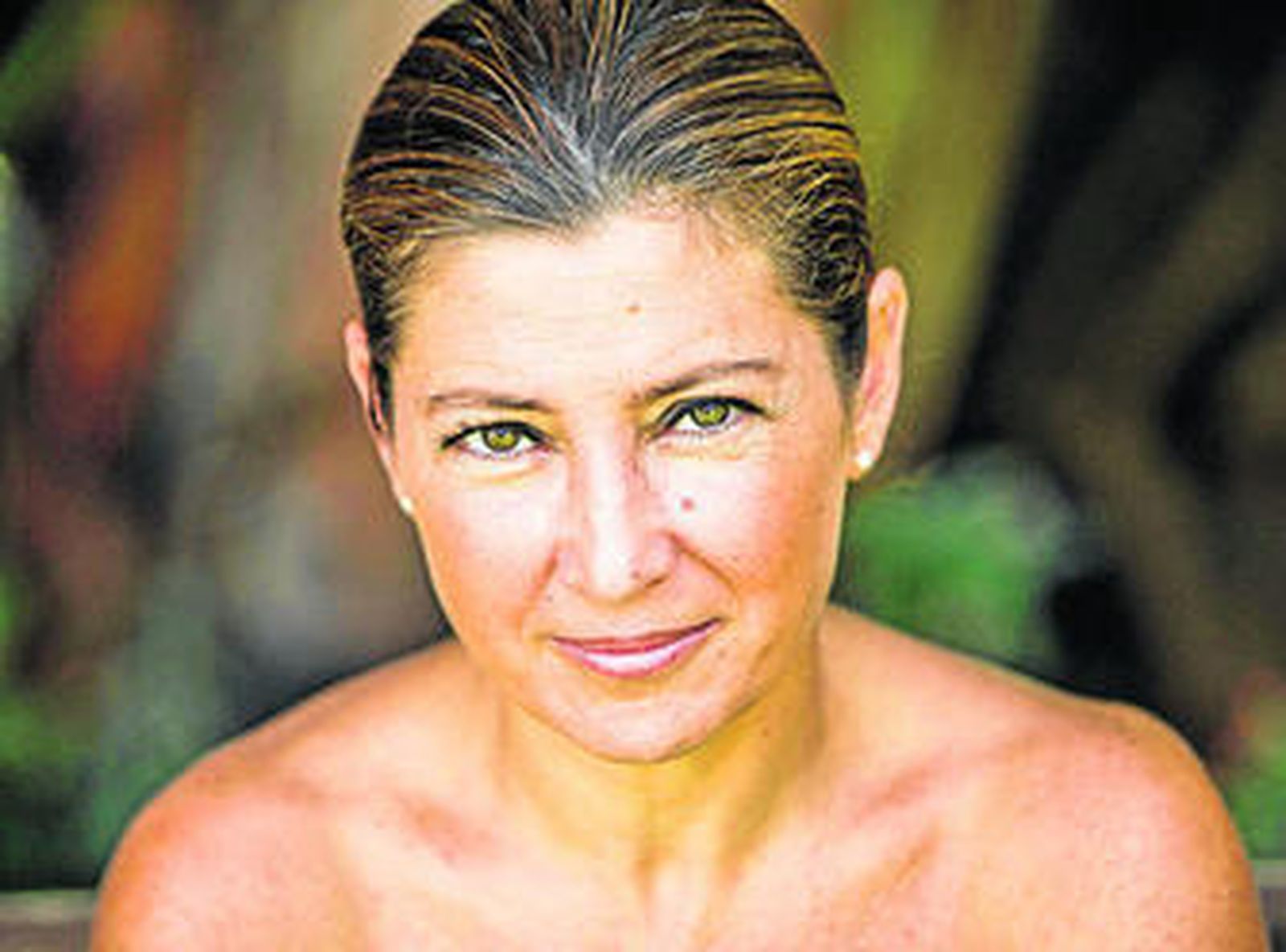 Sara Baras, durante una de sus últimas entrevistas.