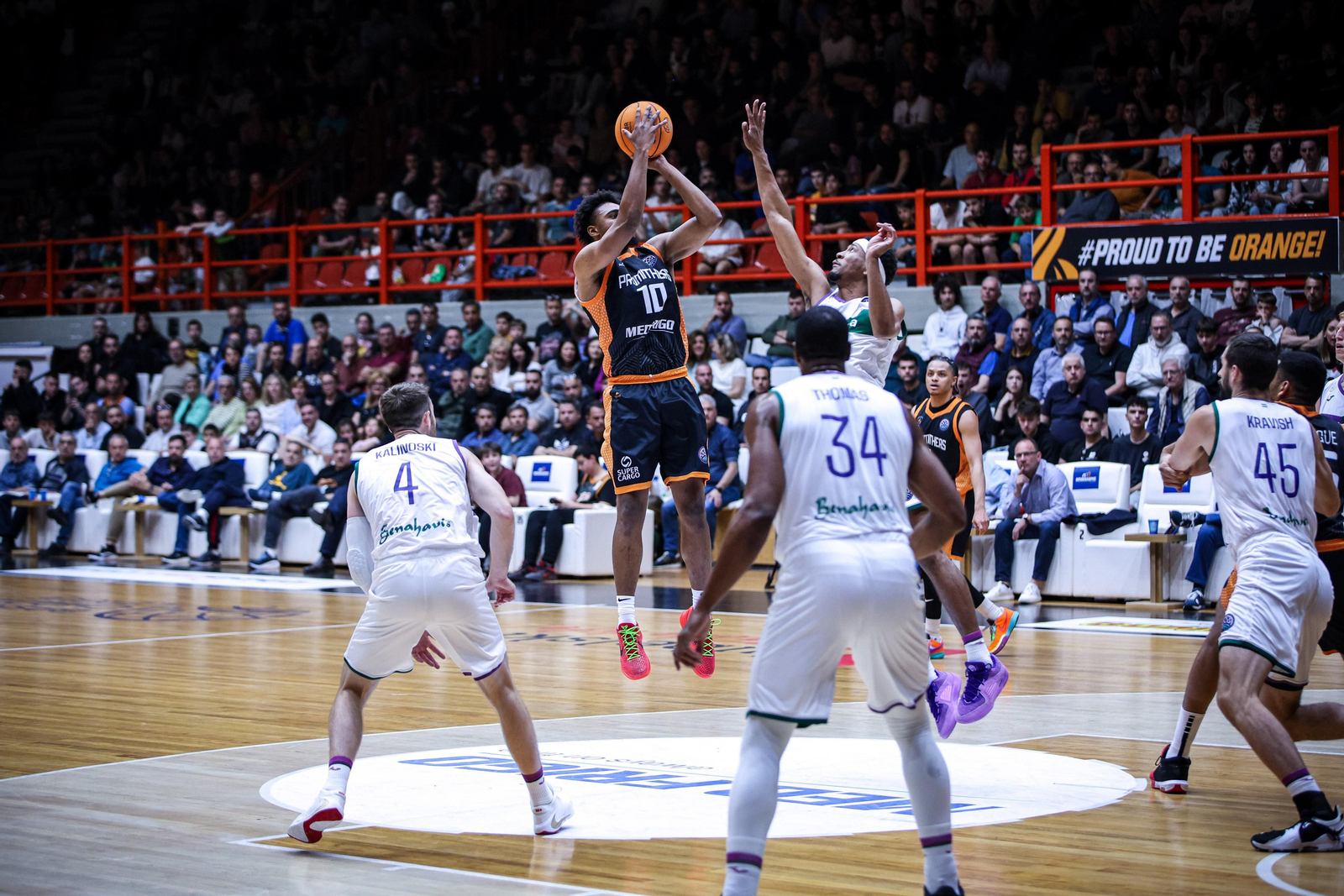 El Promitheas - Unicaja, en fotos