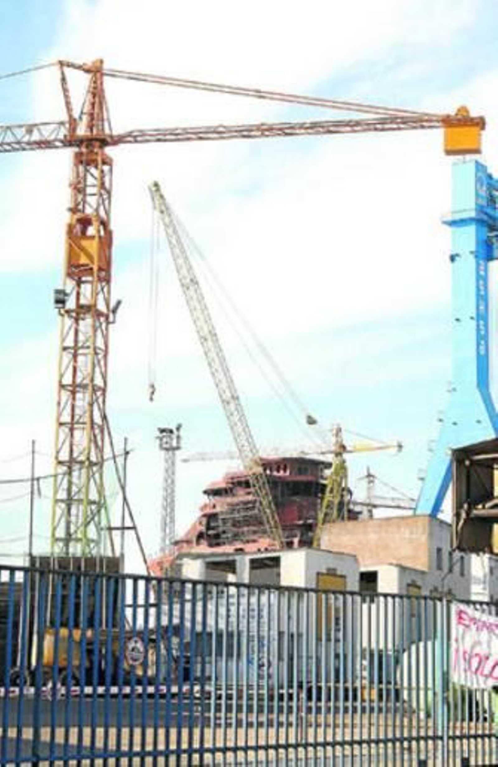 Los astilleros de Huelva.