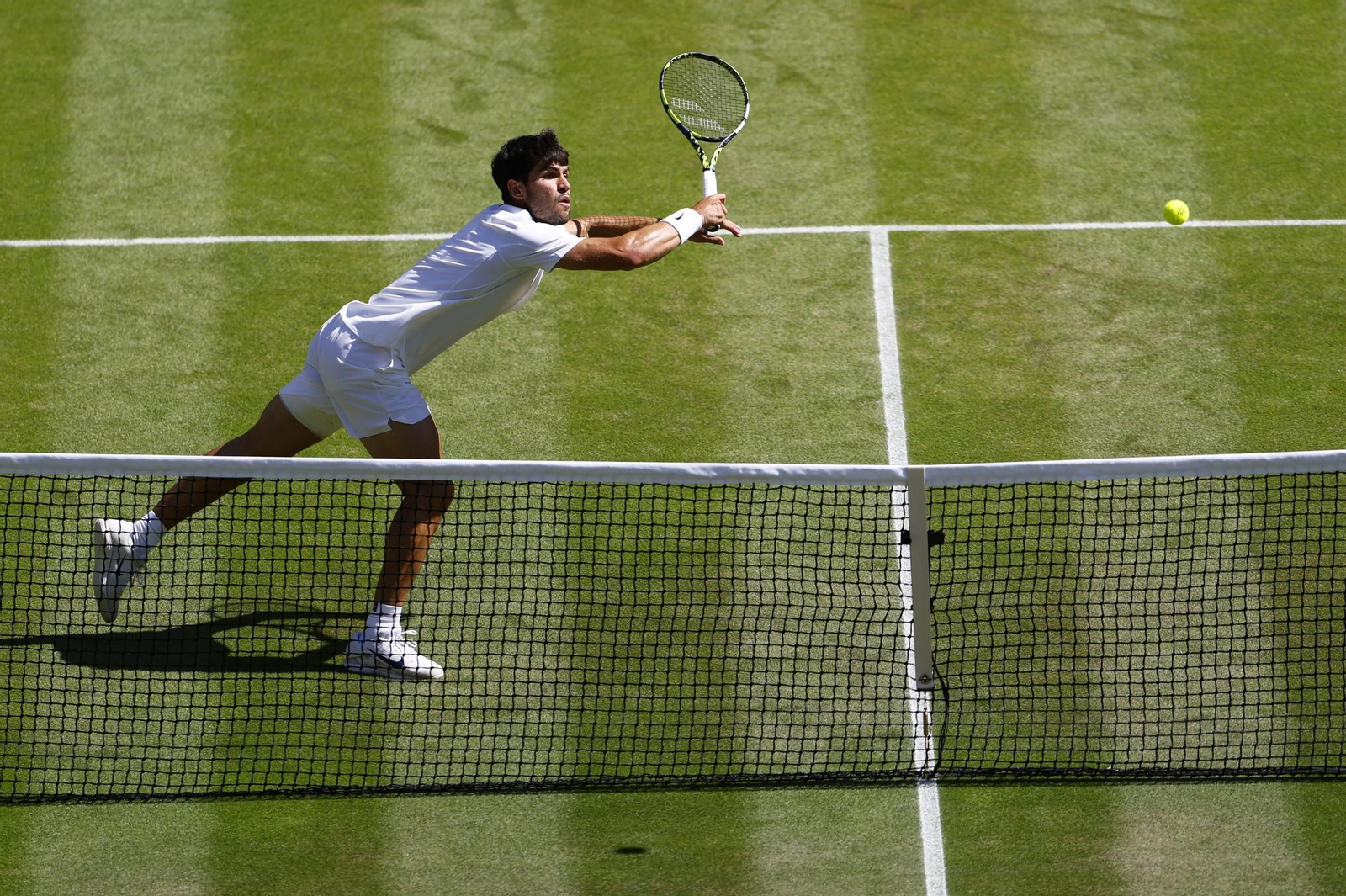 Las fotos del pase de Alcaraz a la final de Wimbledon Las fotos del pase de Alcaraz a la final de Wimbledon