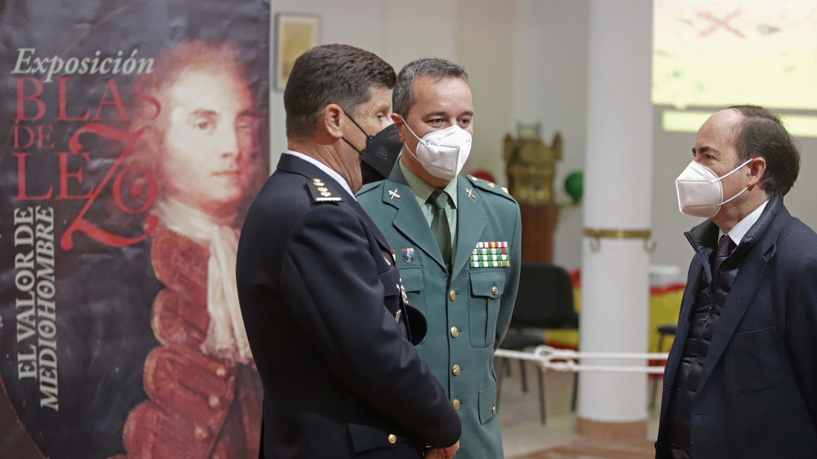Fotos de la inauguración de la exposición sobre Blas de Lezo en Algeciras