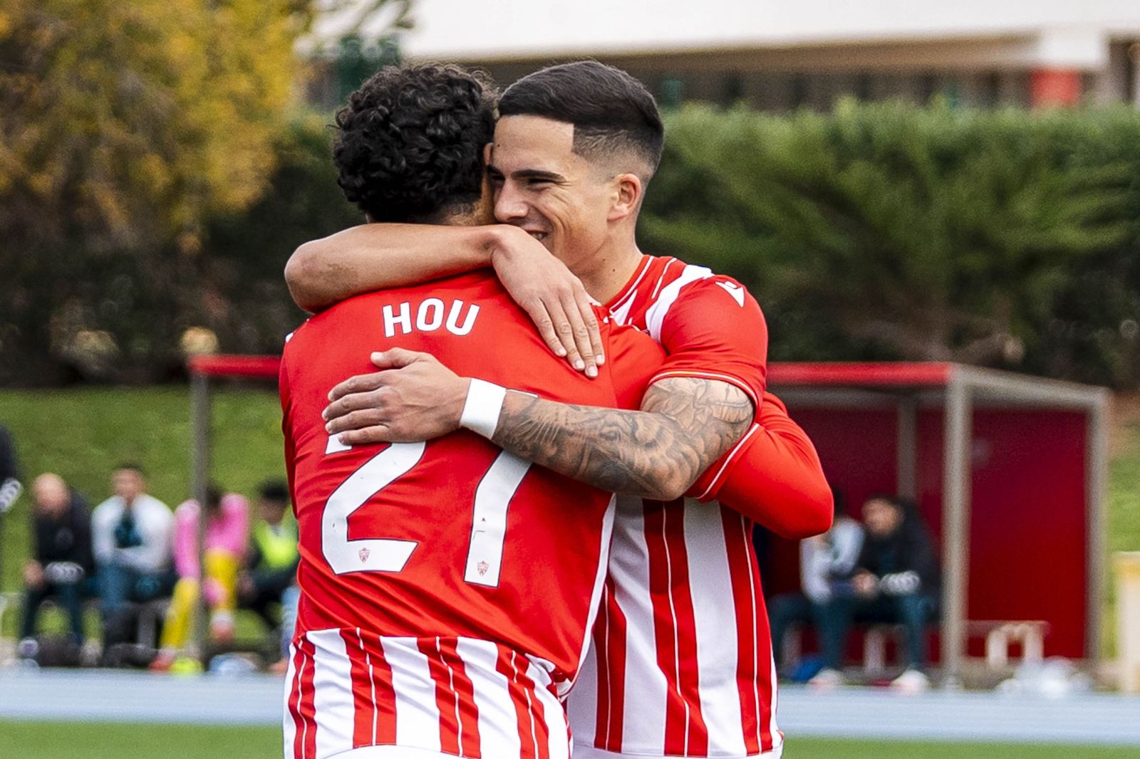 Las imágenes del Almería B y Atlético Malagueño en el Anexo de los Juegos Mediterráneos