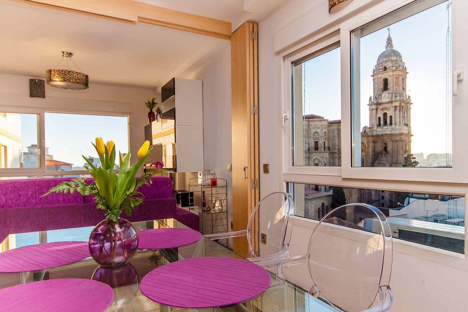 Una vivienda en alquiler turístico junto a la Catedral.