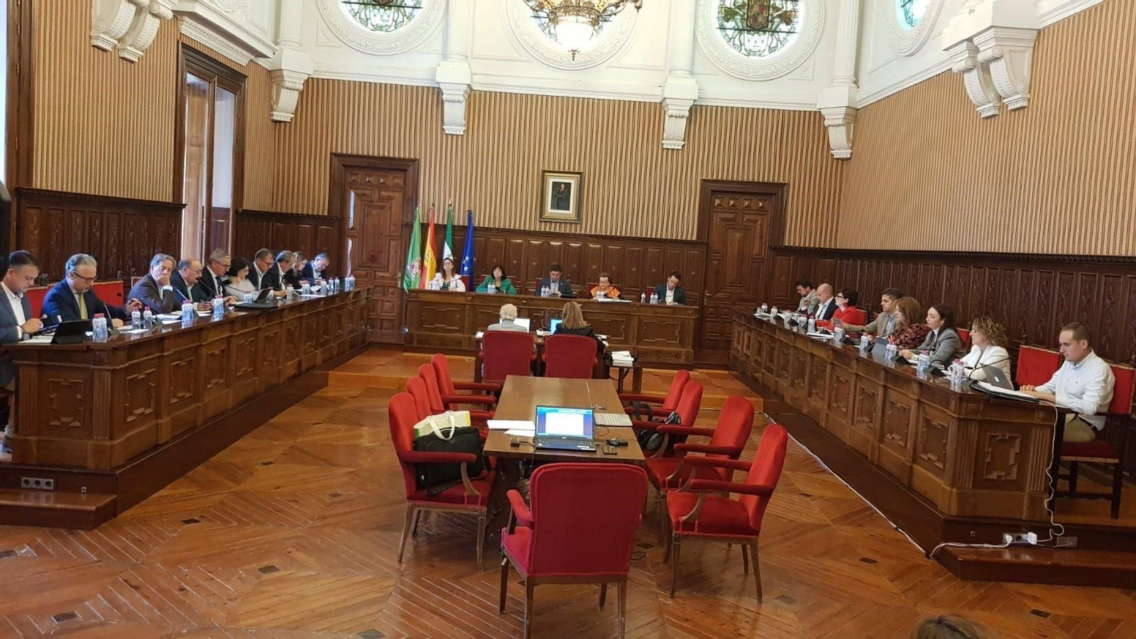 Pleno de la Diputación.