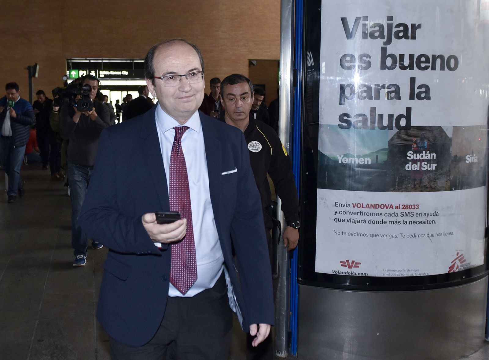 Las imágenes de la llegada del Sevilla