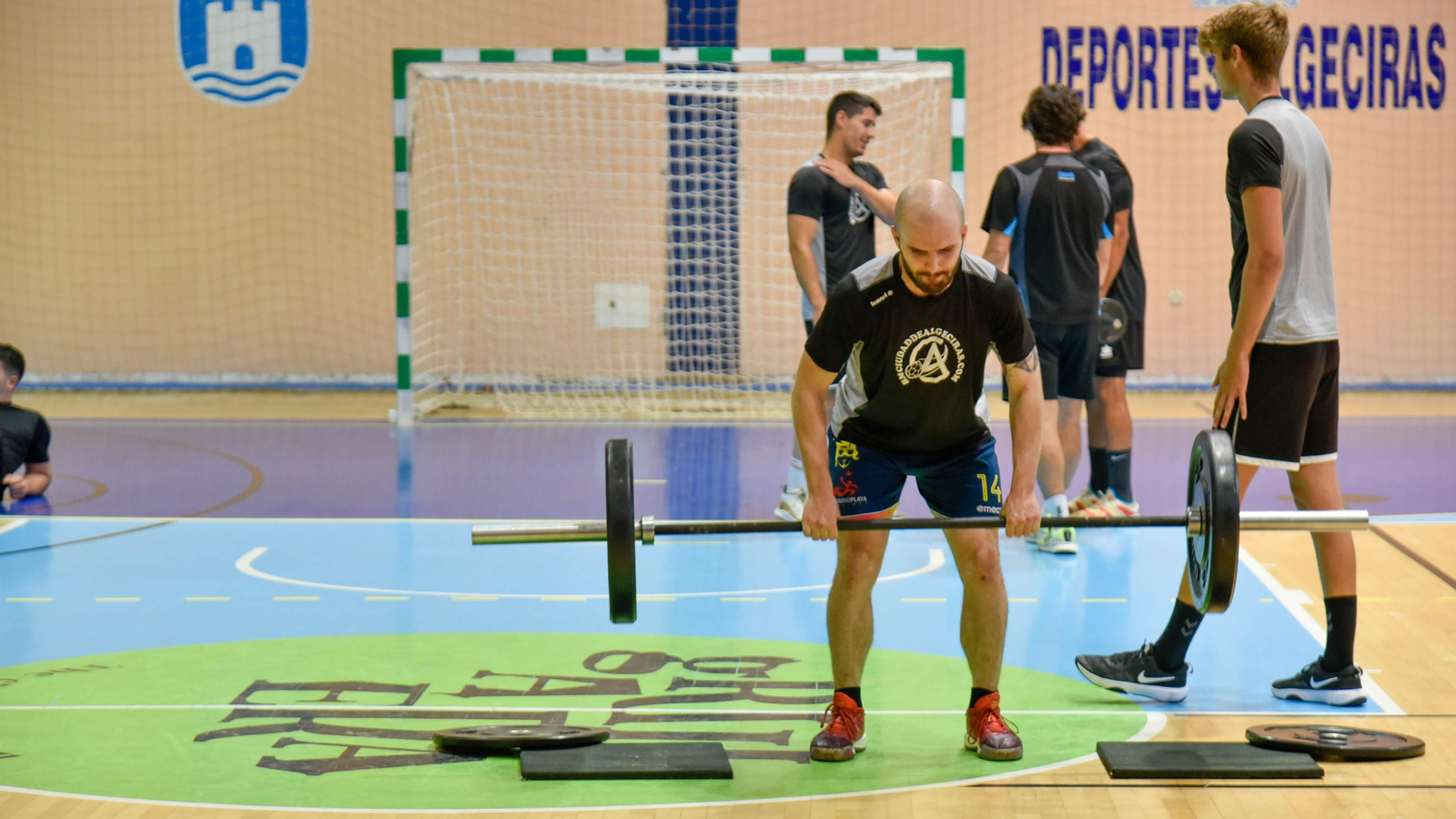 Las fotos del primer entrenamiento del BM Ciudad de Algeciras 2022-23