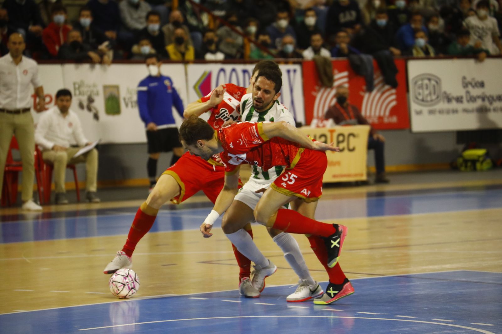 El empate del Córdoba Futsal ante el Jimbee Cartagena, en imágenes