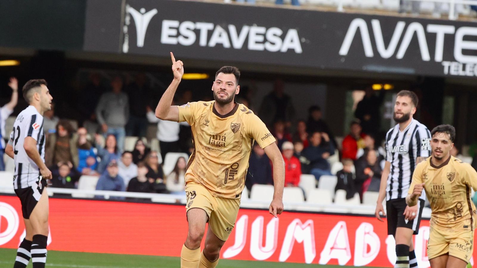 Las fotos del FC Cartagena-Málaga CF