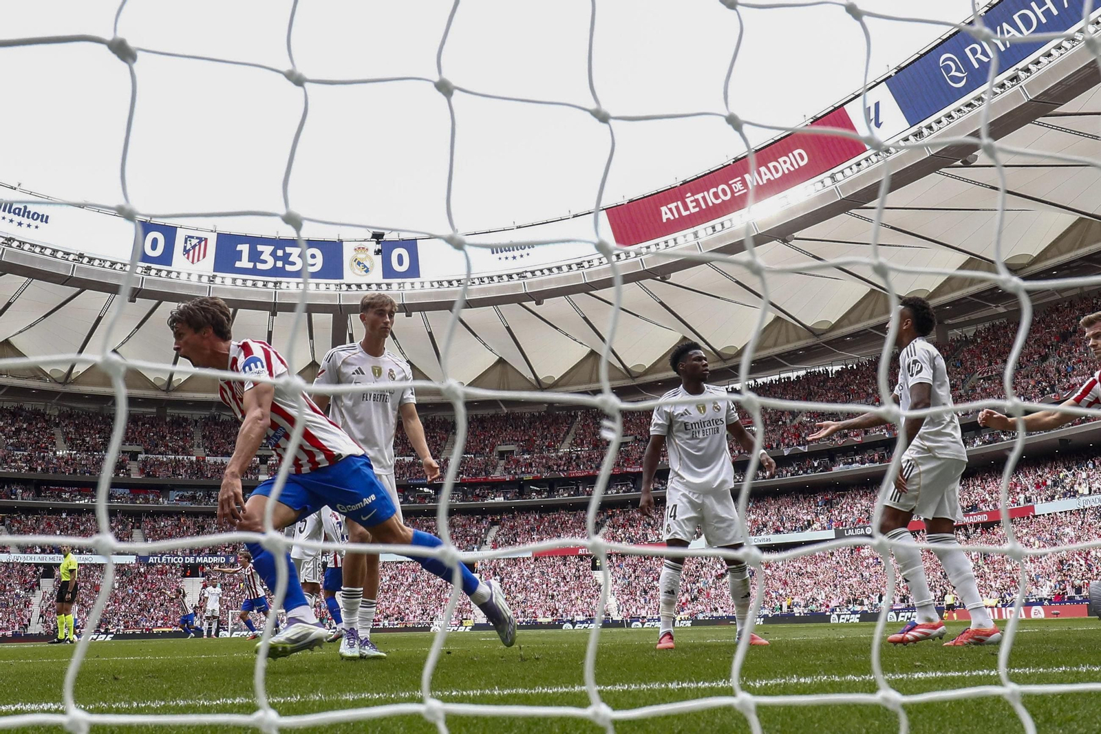 Las mejores fotos del Atlético - Real Madrid