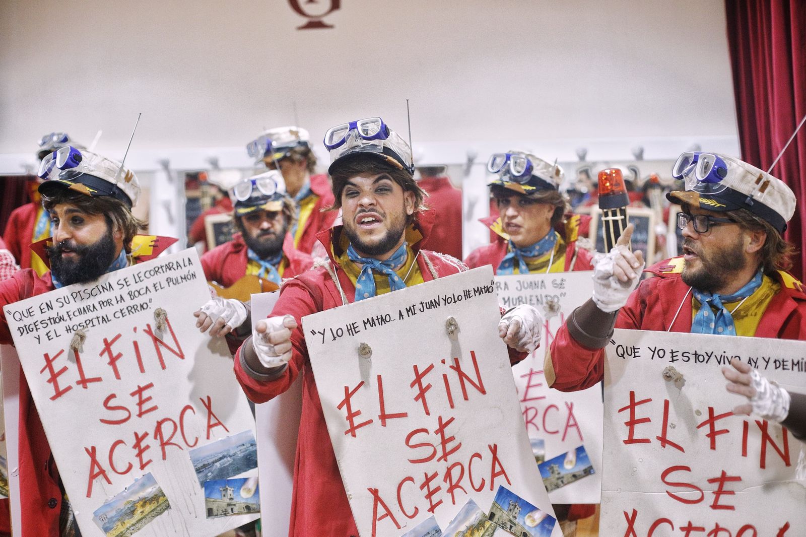 Chirigota 'La alegría de Cai (los apocalípticos)'