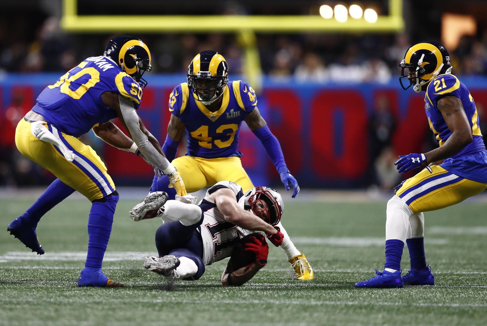 Las imágenes de la final de la Super Bowl