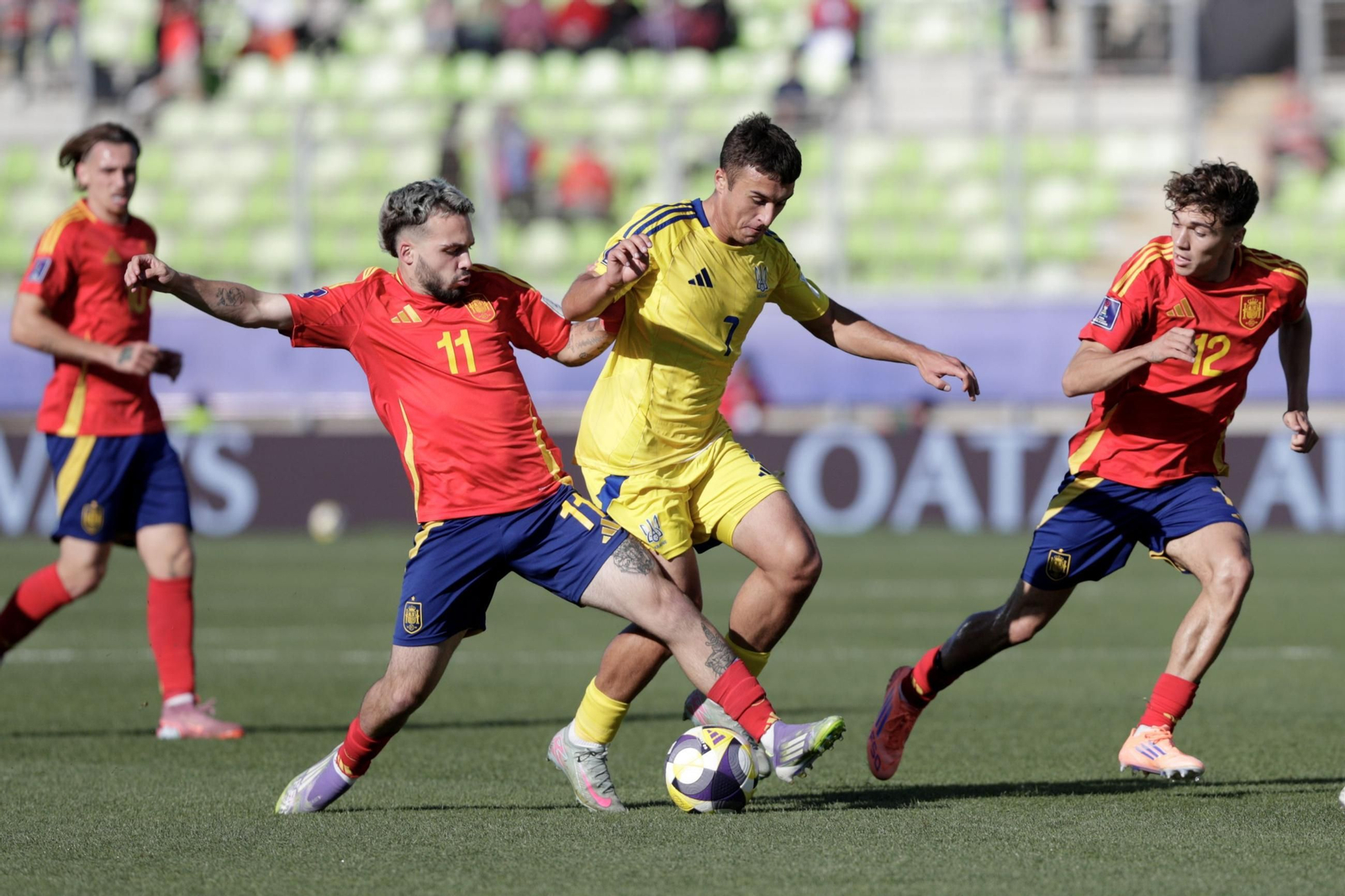 Las mejores fotos del Ucrania-España sub 20