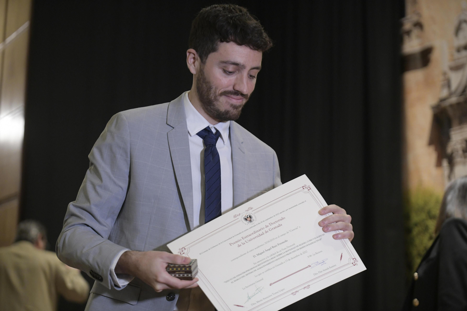 La UGR entrega los Premios Extraordinarios de Doctorado correspondientes al curso 2018/2019