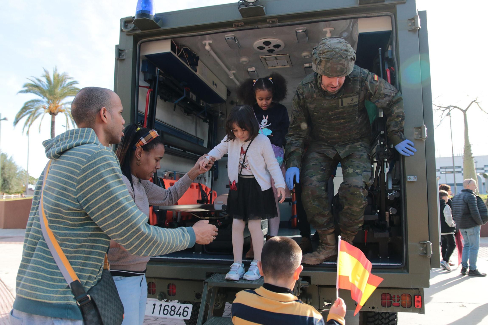 Jura de bandera civil en Las Almadrabillas