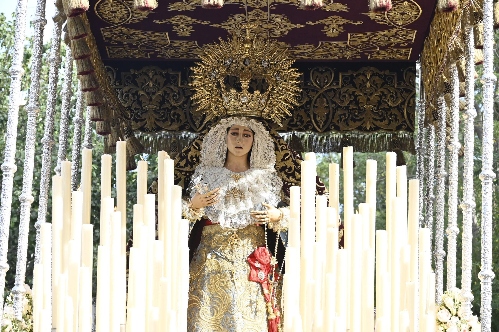 Extraordinaria de la Virgen del Valle de Huelva en imágenes