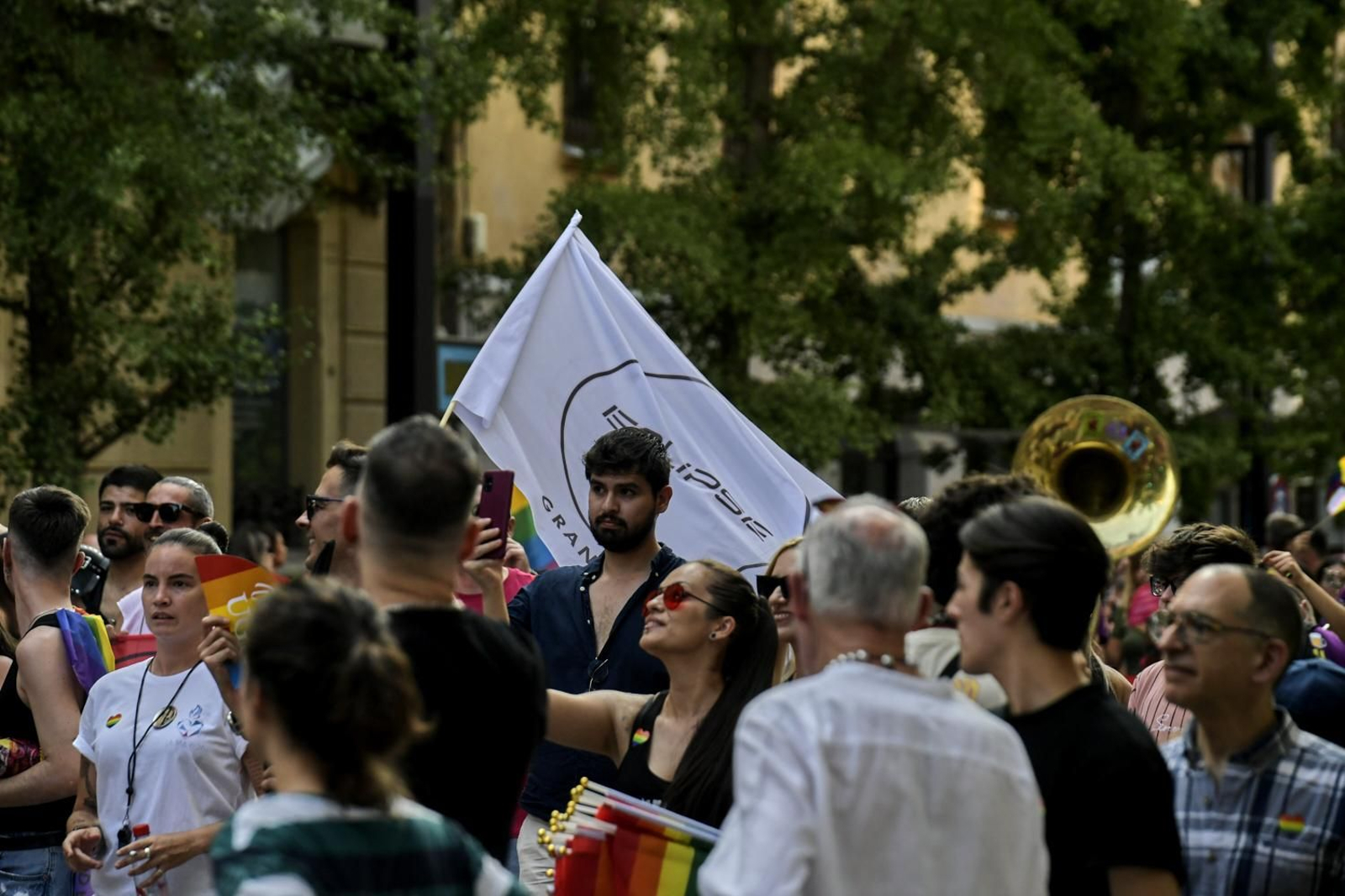 El pregón de Jedet y la marcha del Orgullo en Granada, en imágenes